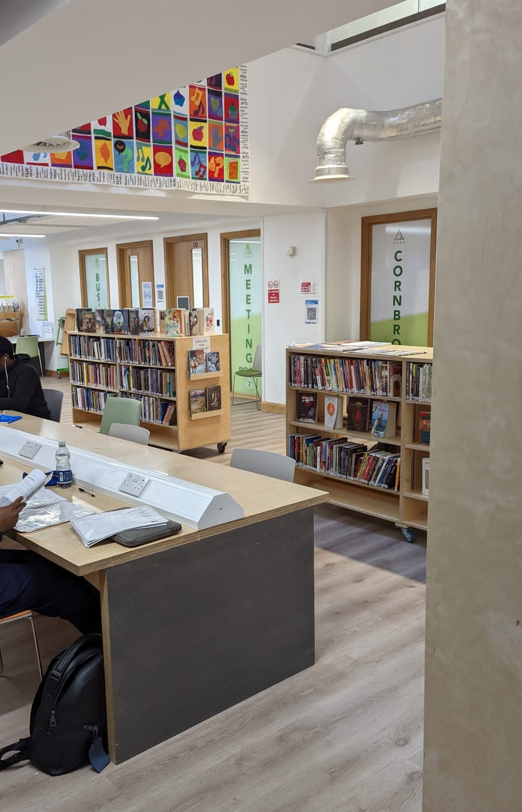Old Trafford Library Limelight